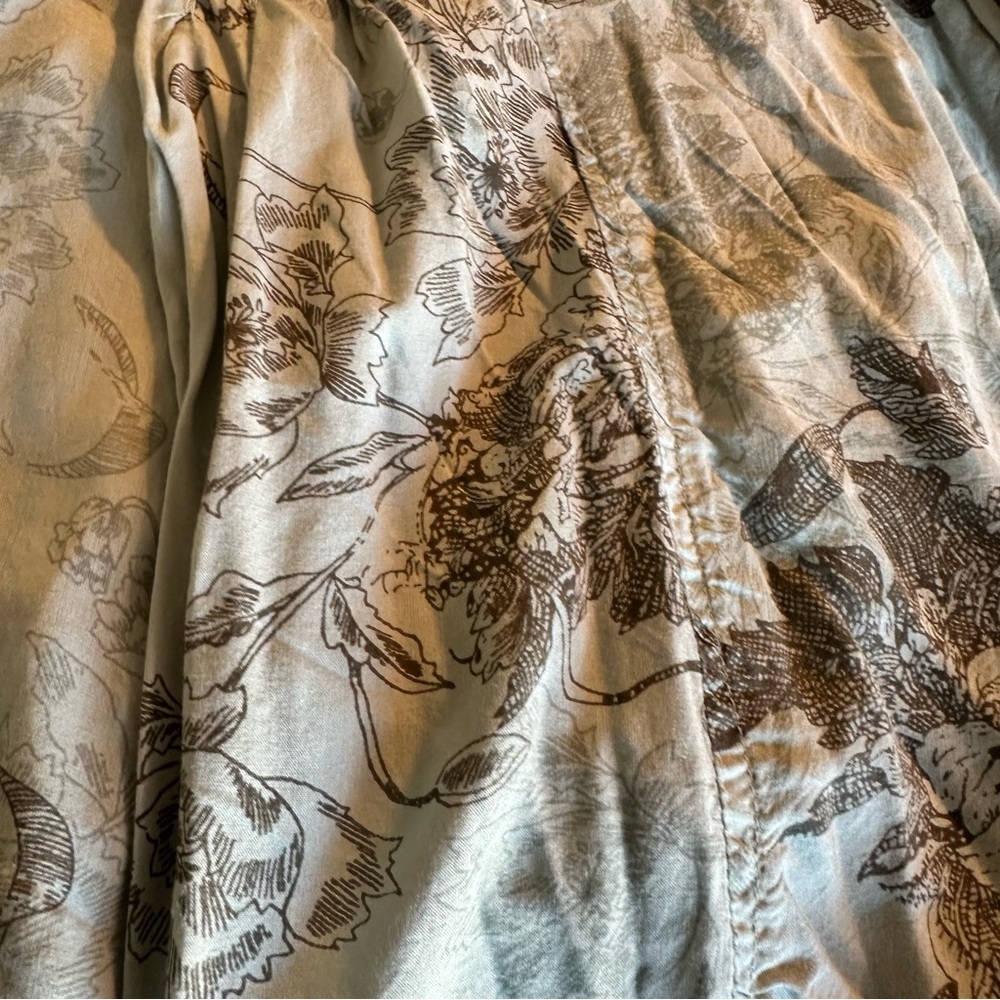 Vintage America Women's Blouse in Light Gray - Picture 4 of 4
